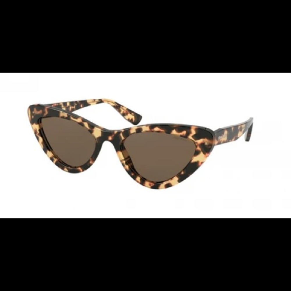 Miu Miu MU 01VSA Tortoise Cat Eye Sunglasses